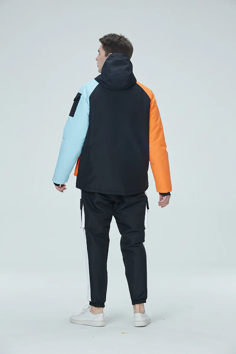 Men's Arctic Queen Divided Sky Colorblock Snow Suits - Image 4