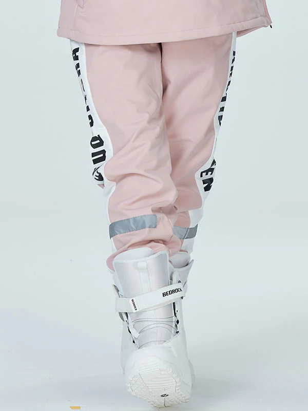 Men's Arctic Queen Reflective Tape Waterproof Snowboard Pants - Image 11