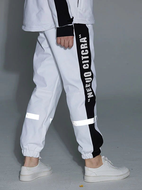 Men's Arctic Queen Reflective Tape Waterproof Snowboard Pants - Image 9