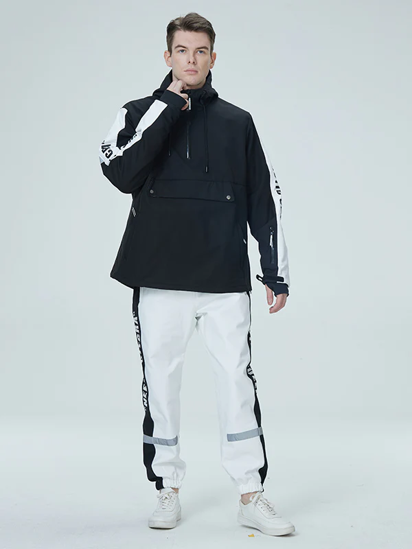 Men's Arctic Queen Winter Guide Stripe Reflective Snow Suits - Image 3