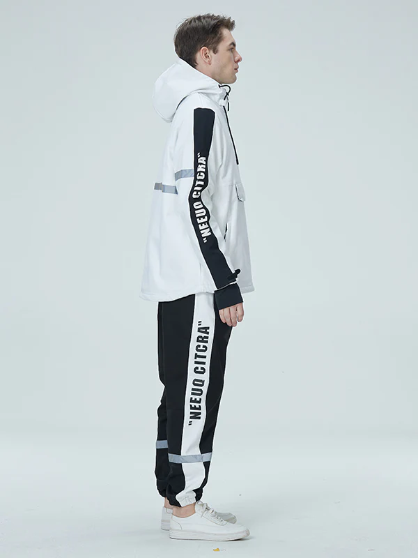 Men's Arctic Queen Winter Guide Stripe Reflective Snow Suits - Image 9