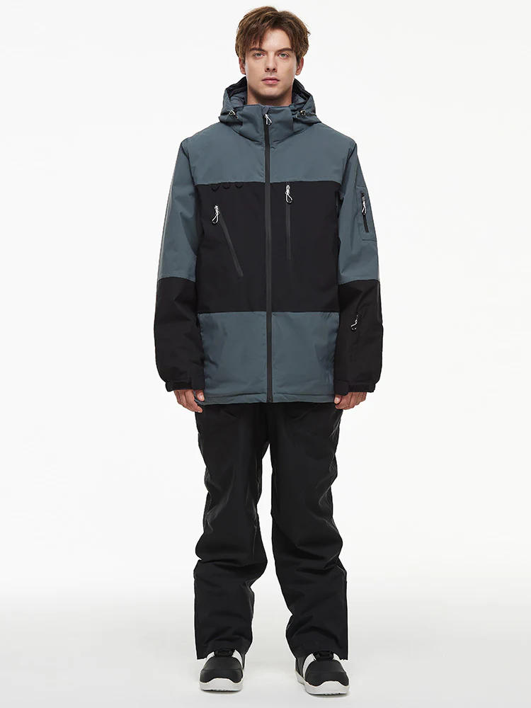 Men's Backcountry Mountain Explorer Thermal Snow Jacket & Overalls Bibs - Image 11