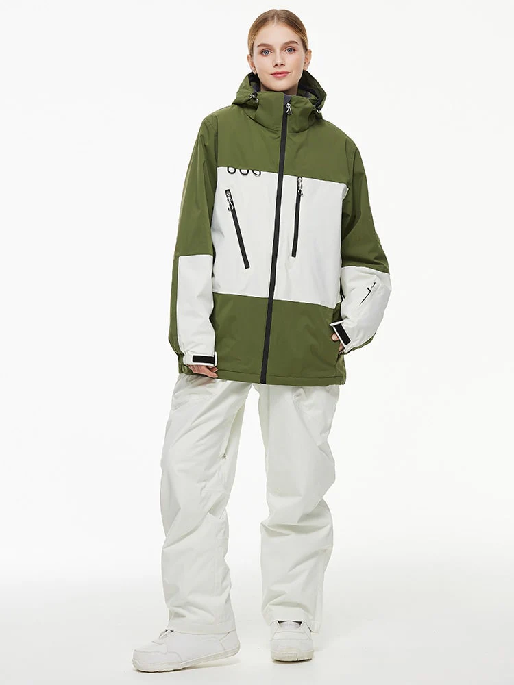 Men's Backcountry Mountain Explorer Thermal Snow Jacket & Overalls Bibs - Image 14