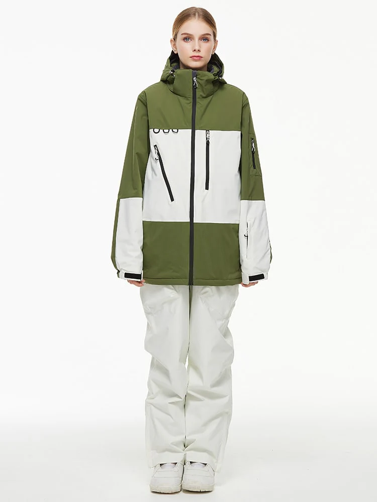Men's Backcountry Mountain Explorer Thermal Snow Jacket & Overalls Bibs - Image 15