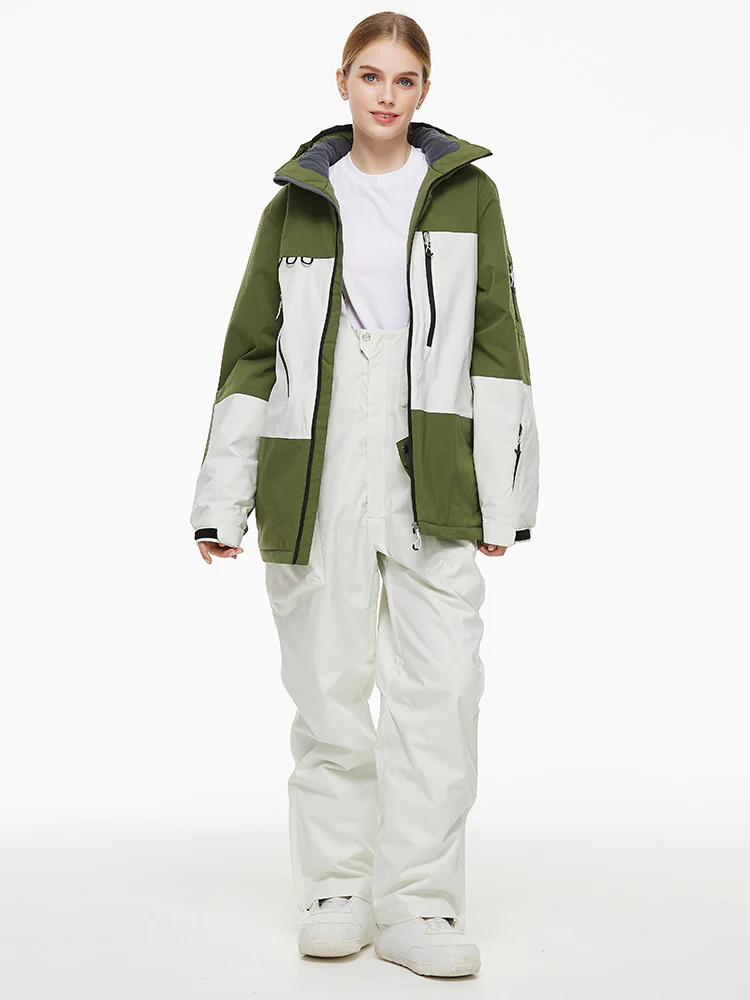 Men's Backcountry Mountain Explorer Thermal Snow Jacket & Overalls Bibs - Image 16