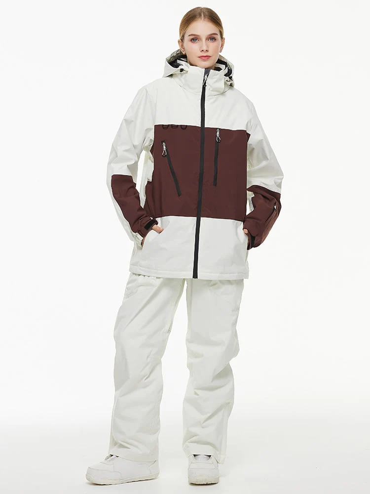 Men's Backcountry Mountain Explorer Thermal Snow Jacket & Overalls Bibs - Image 17