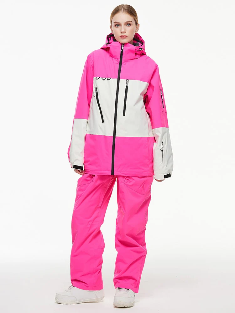 Men's Backcountry Mountain Explorer Thermal Snow Jacket & Overalls Bibs - Image 20