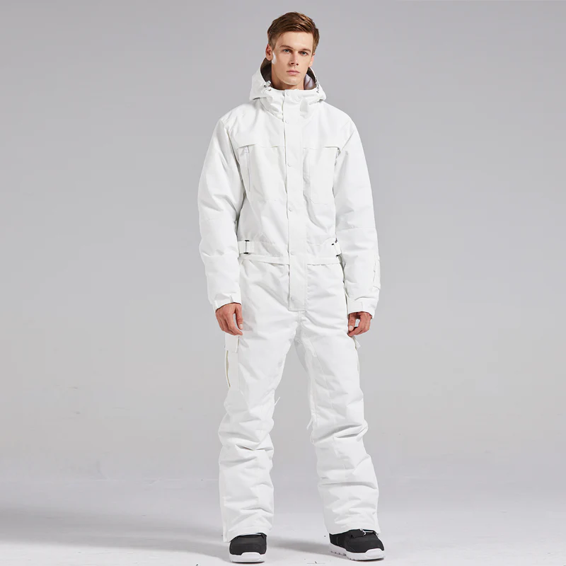 Men's Blue Magic All Weather Mountain Discover One Piece Ski Jumpsuit Winter Snowsuits - Image 3