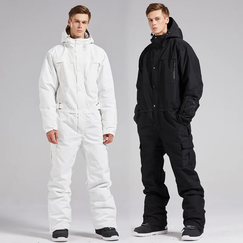 Men's Blue Magic All Weather Mountain Discover One Piece Ski Jumpsuit Winter Snowsuits - Image 4