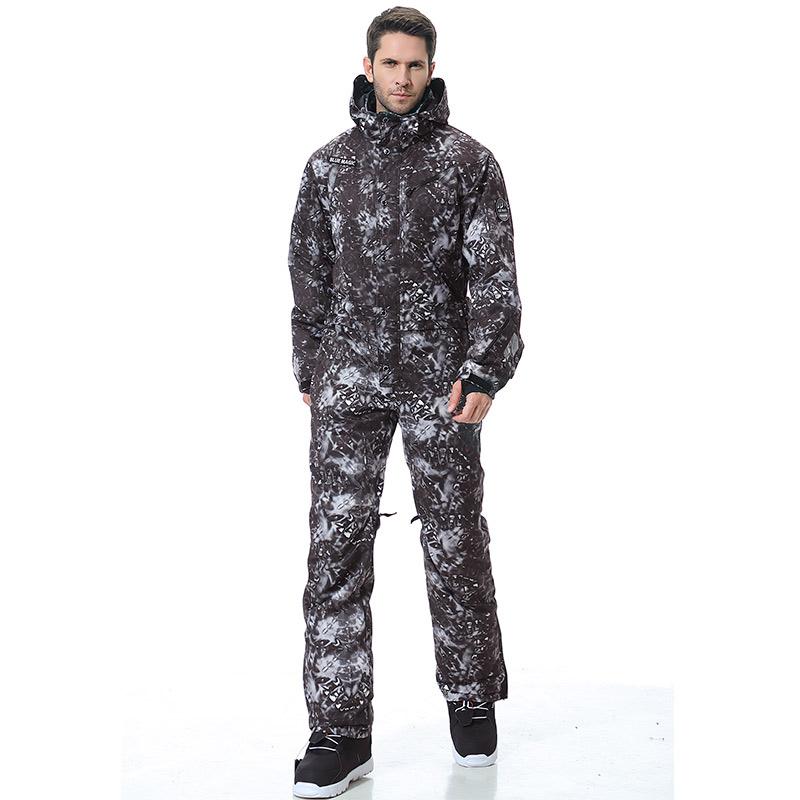 Men's Blue Magic All Weather Mountain Discover One Piece Ski Jumpsuit Winter Snowsuits - Image 5