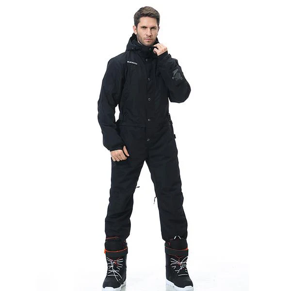 Men's Blue Magic All Weather Mountain Discover One Piece Ski Jumpsuit Winter Snowsuits - Image 6
