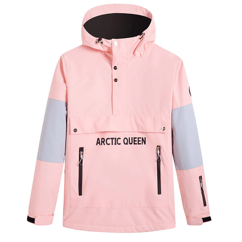 Men's Mountain Challenger Half-Zip Anorak Snow Jacket - Image 12