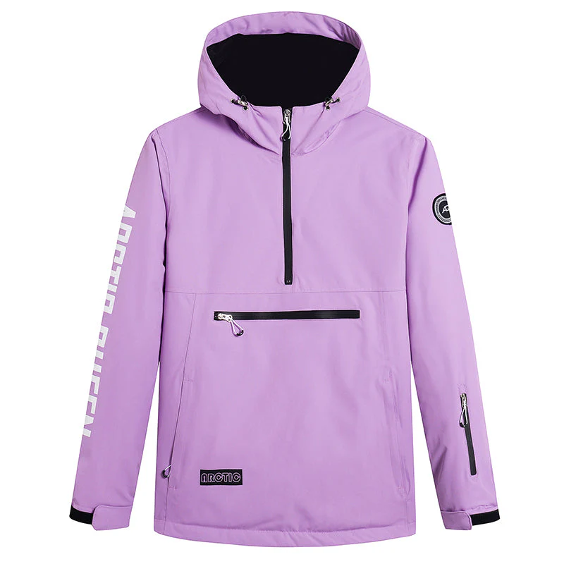 Men's Mountain Challenger Half-Zip Anorak Snow Jacket - Image 13