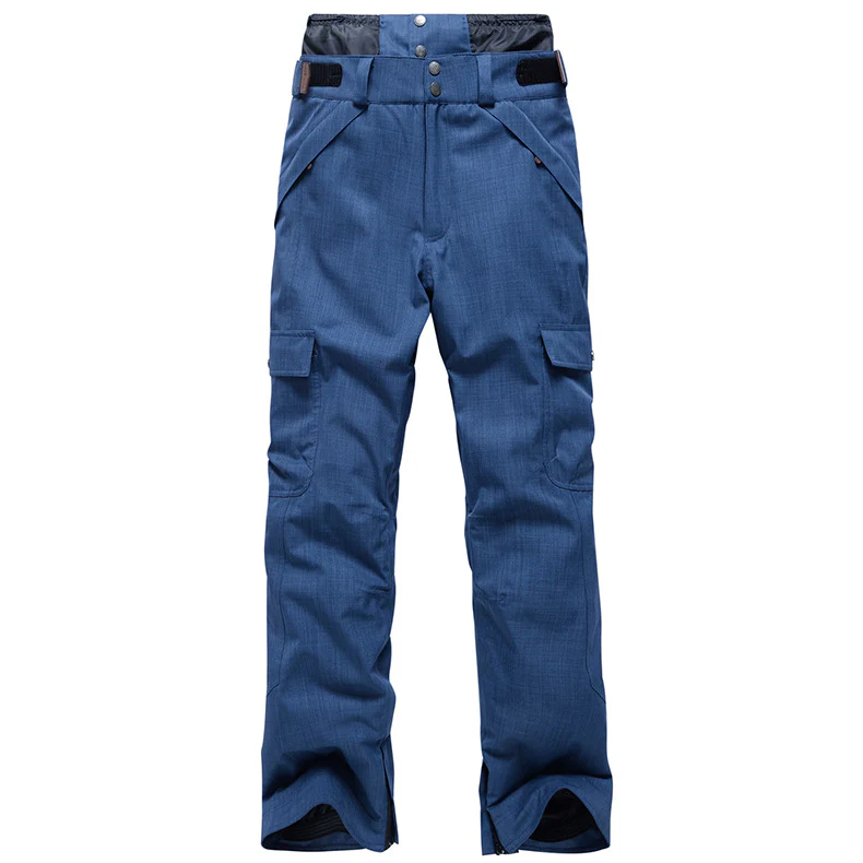 Men's Snow Copper Insulated Waterproof Winter Snowboard Ski Bib Pants - Image 10