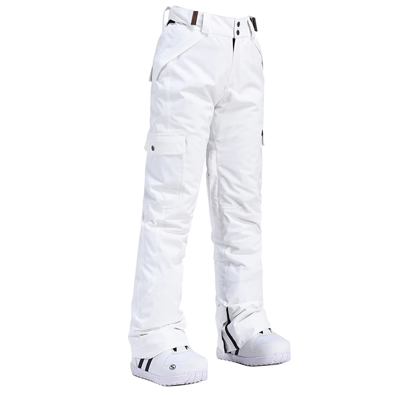 Men's Snow Copper Insulated Waterproof Winter Snowboard Ski Bib Pants - Image 4