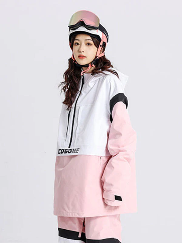 Men's Cosone Powdreamer Colorblock Anorak Snow Jacket - Image 11
