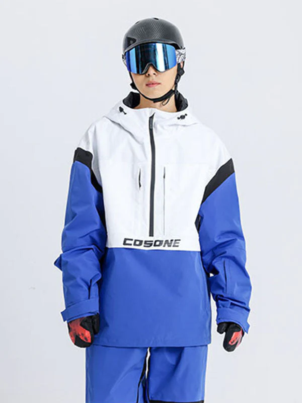 Men's Cosone Powdreamer Colorblock Anorak Snow Jacket - Image 3