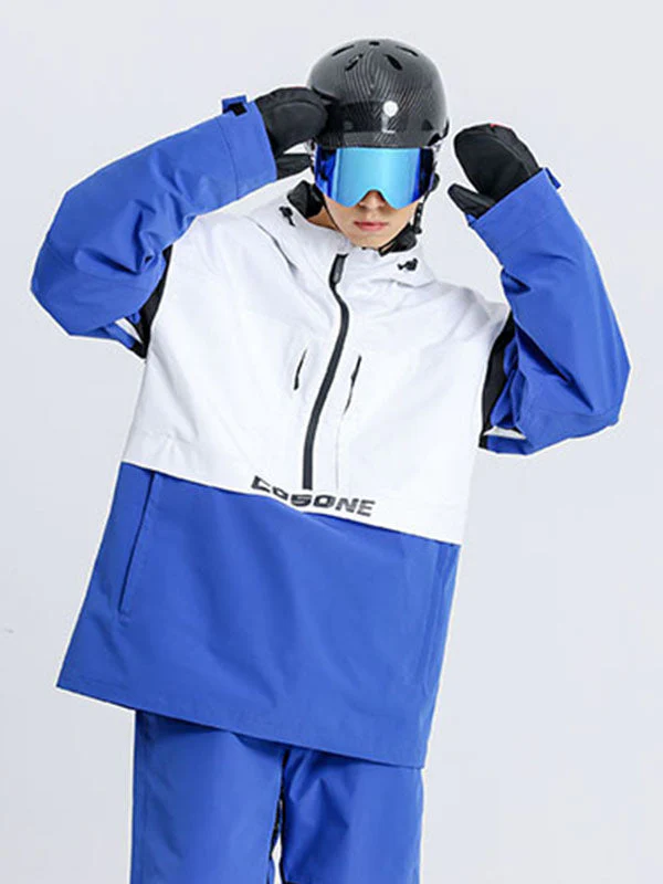 Men's Cosone Powdreamer Colorblock Anorak Snow Jacket - Image 4