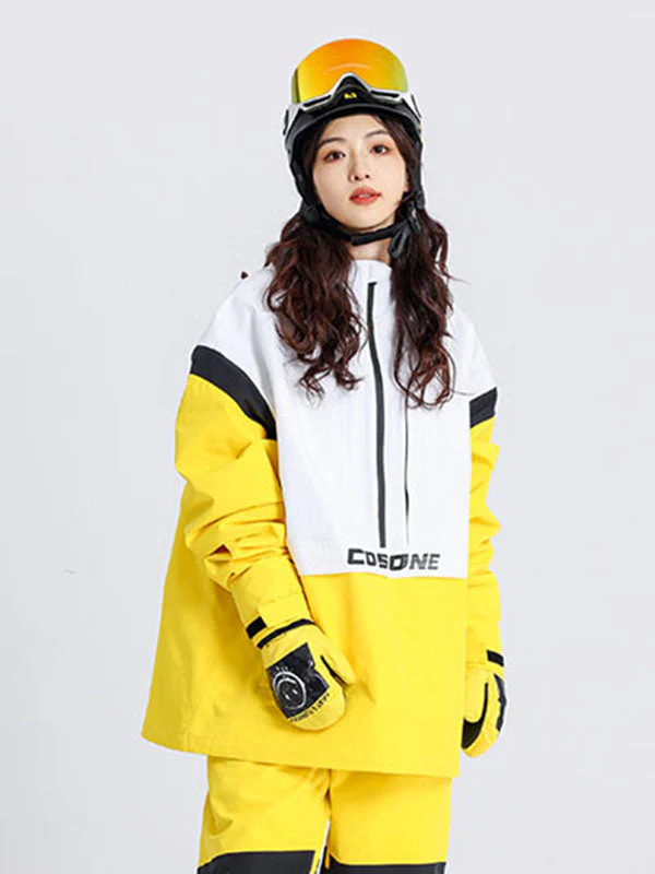 Men's Cosone Powdreamer Colorblock Anorak Snow Jacket - Image 7