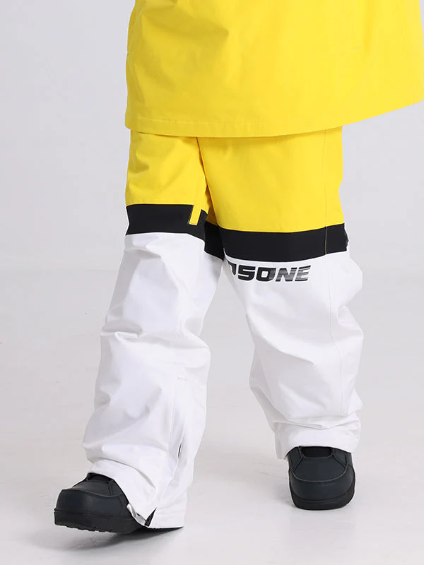 Men's Cosone Powdreamer Colorblock Snow Pants - Image 7