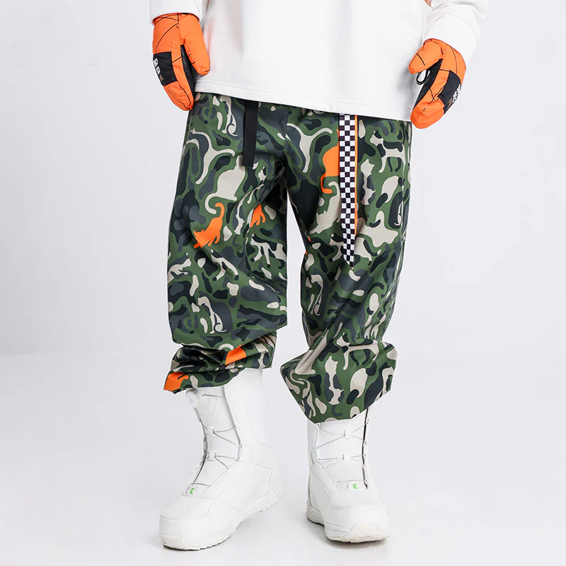 Men's Cosone TEAM Series Multi Color Snowboard Pants - Image 18