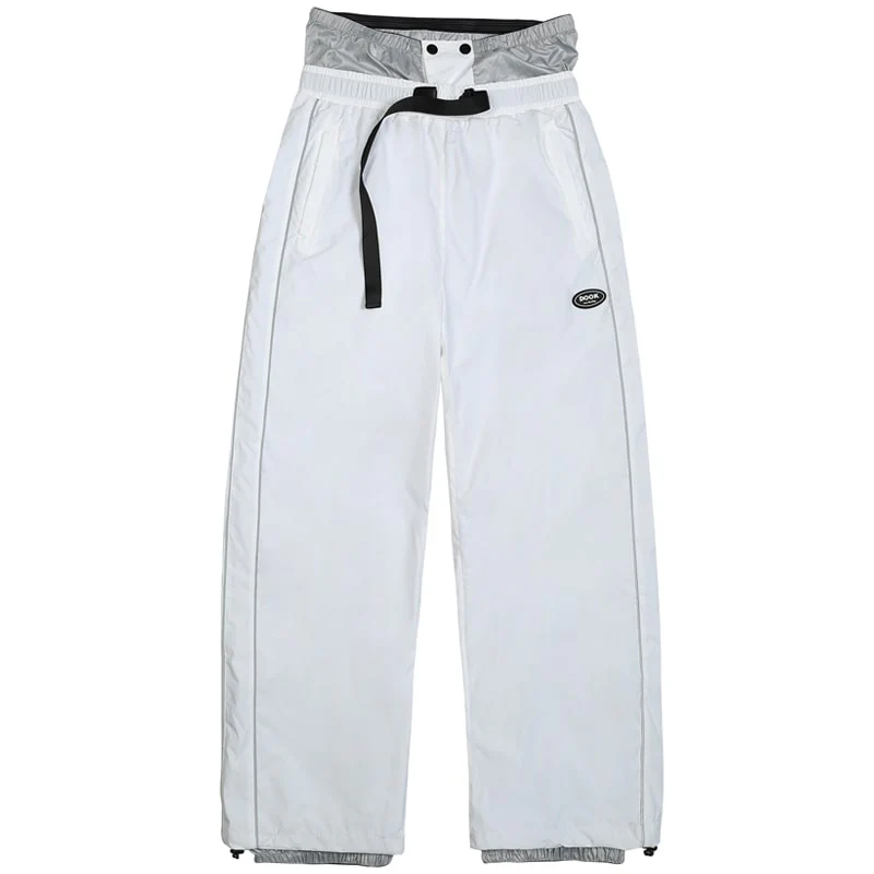 Men's Dook Snow Stripe Elastic Snowboard Pants - Image 15