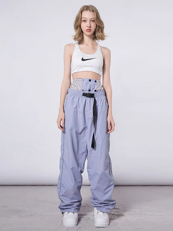 Men's Dook Snow Stripe Elastic Snowboard Pants - Image 16