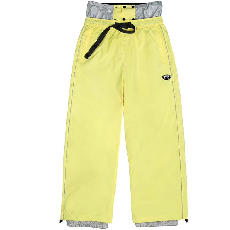 Men's Dook Snow Stripe Elastic Snowboard Pants - Image 6