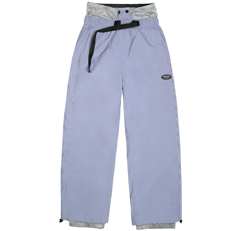 Men's Dook Snow Stripe Elastic Snowboard Pants - Image 9