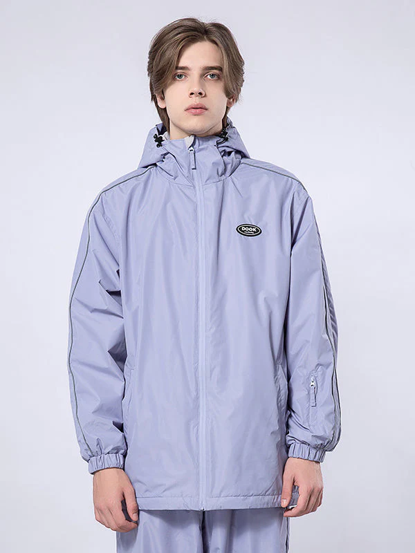 Men's Dook Snow Track Stripe Snowboard Jacket - Image 7