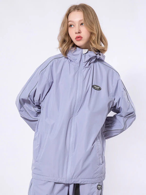 Men's Dook Snow Track Stripe Snowboard Jacket - Image 8