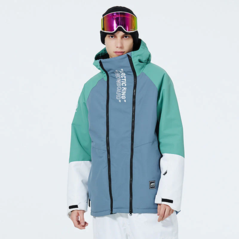 Men's Arctic Queen Winter Impression Zip Snow Jacket - Image 9