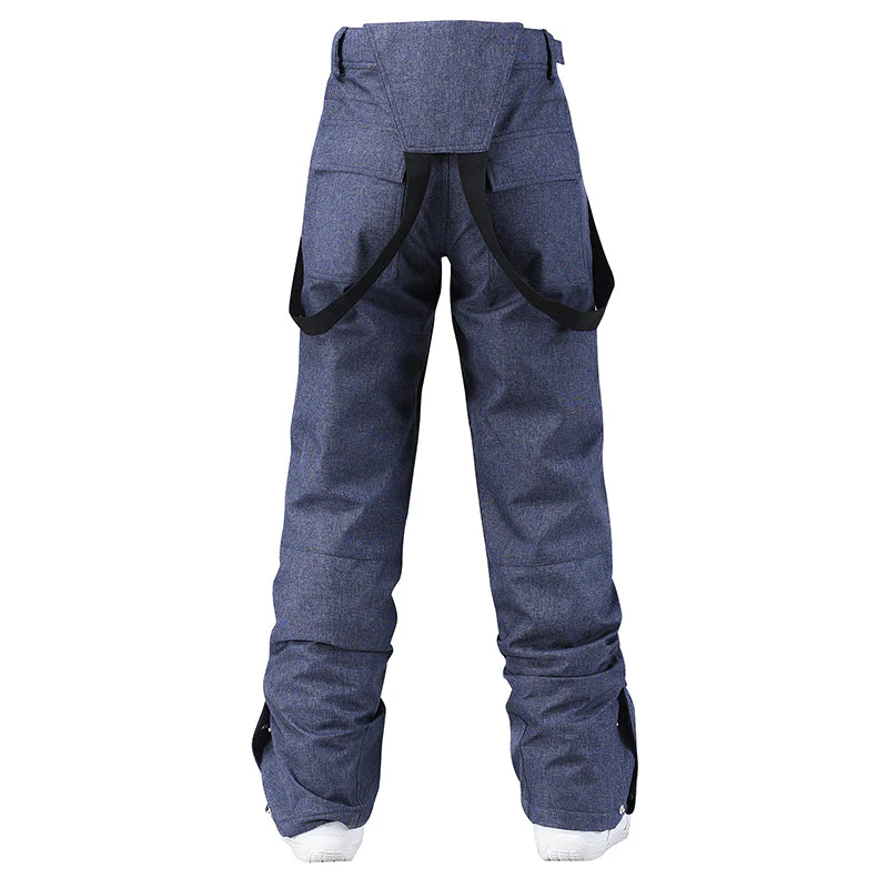 Men's Fearless Slopestyle Rider Snow Pants Ski Bibs - Image 3