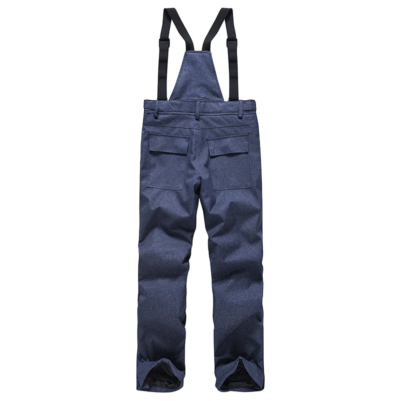 Men's Fearless Slopestyle Rider Snow Pants Ski Bibs - Image 5