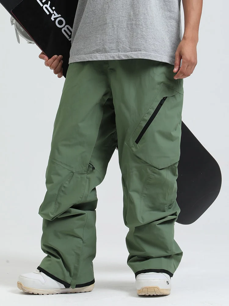 Men's Gsou Snow All-Terrain Peak Performance Freestyle Cargo Snow Pants - Image 7