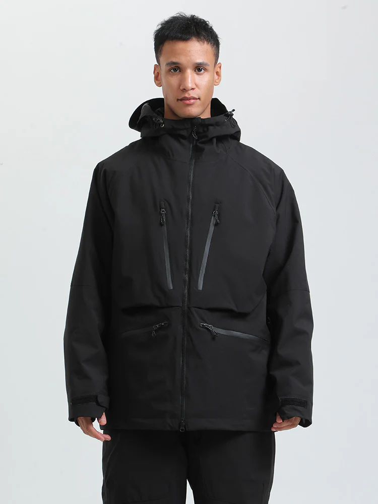 Men's Gsou Snow Durable Mountain Pro All Function Cargo Snow Jacket - Image 2