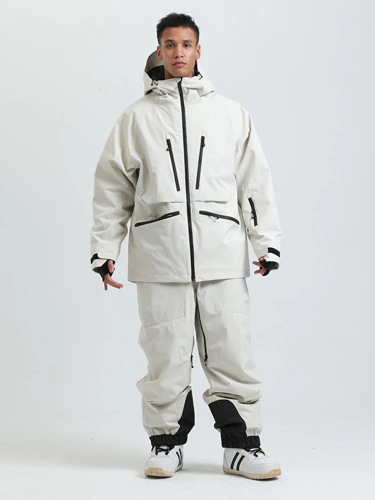Men's Gsou Snow Durable Mountain Pro All Function Cargo Snow Suit - Image 11