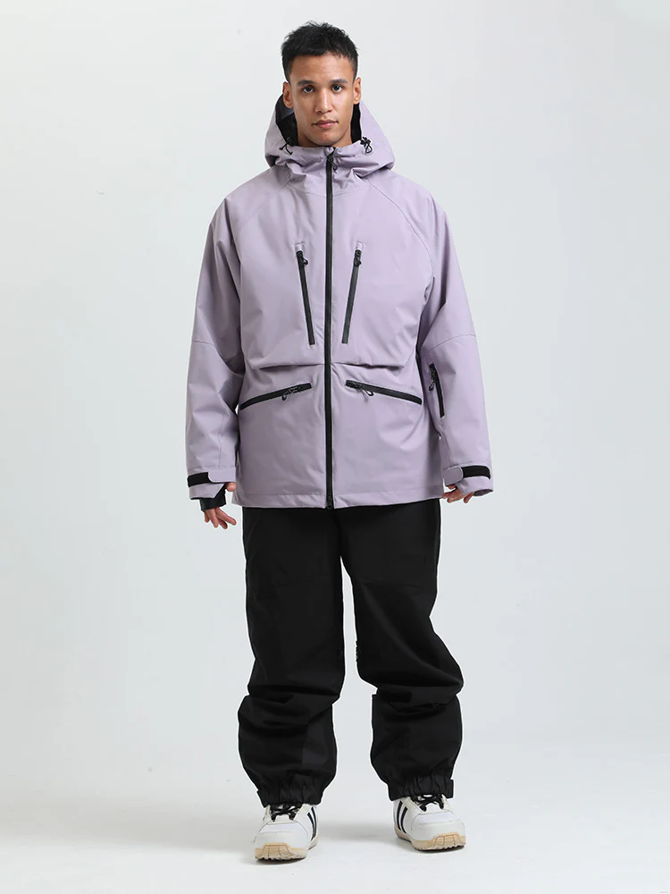 Men's Gsou Snow Durable Mountain Pro All Function Cargo Snow Suit - Image 13