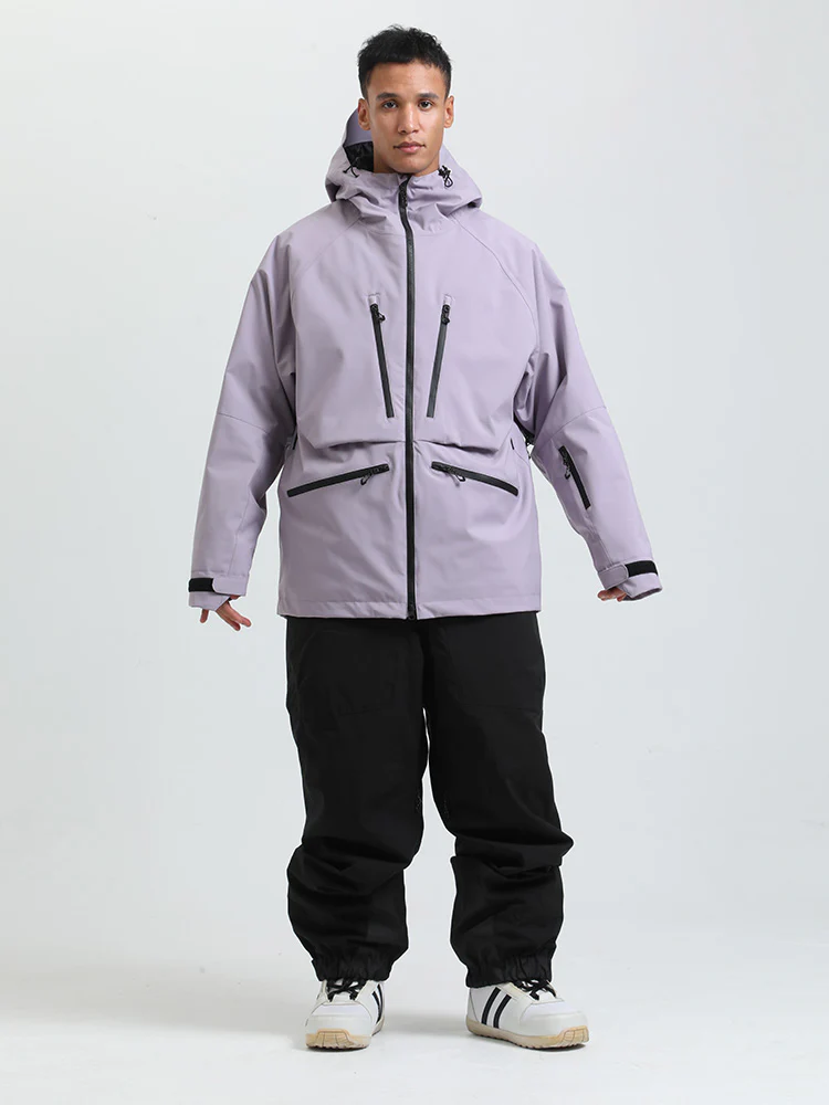 Men's Gsou Snow Durable Mountain Pro All Function Cargo Snow Suit - Image 14