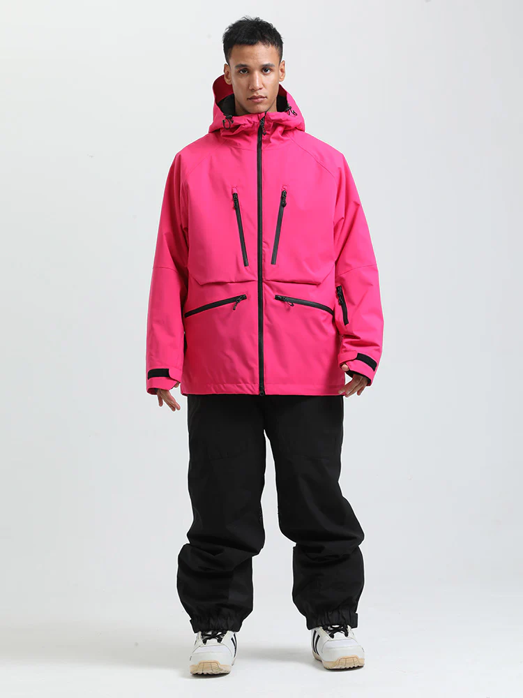 Men's Gsou Snow Durable Mountain Pro All Function Cargo Snow Suit - Image 15
