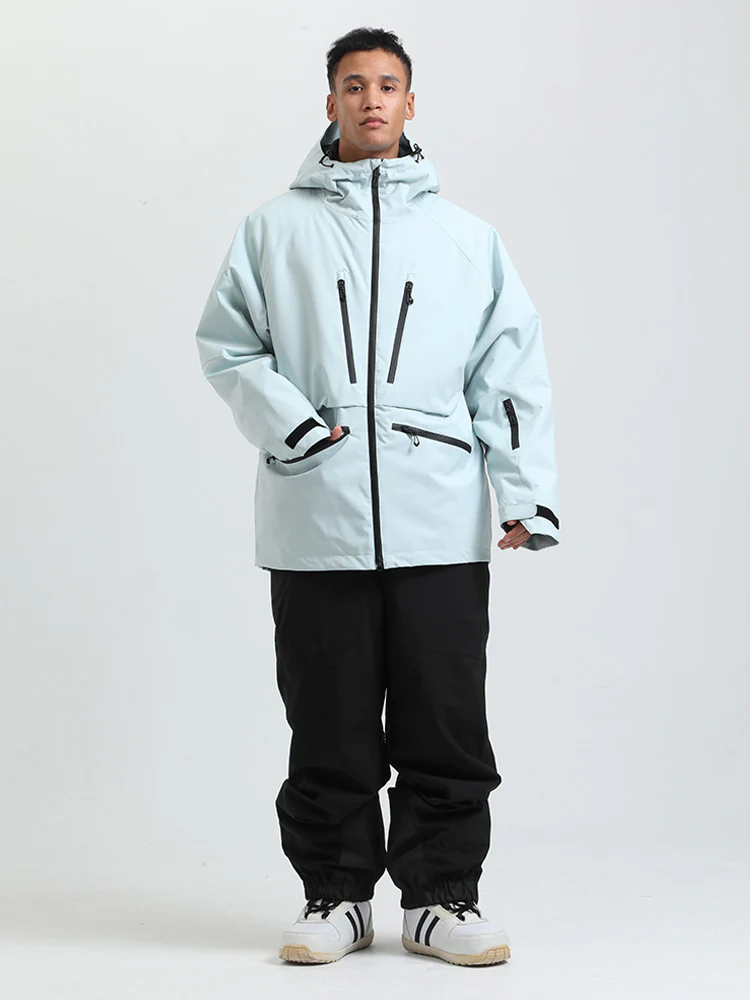 Men's Gsou Snow Durable Mountain Pro All Function Cargo Snow Suit - Image 19