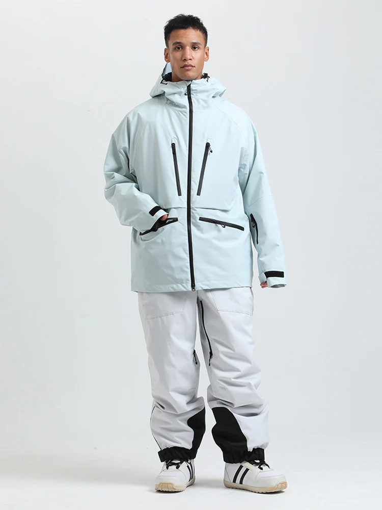 Men's Gsou Snow Durable Mountain Pro All Function Cargo Snow Suit - Image 23
