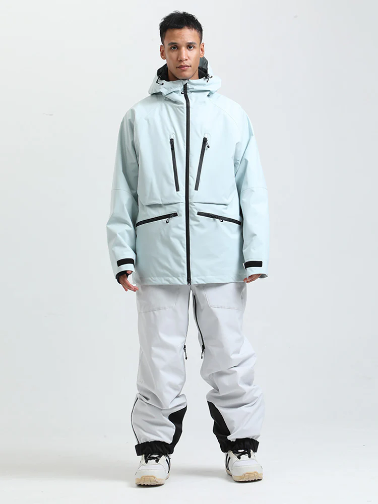 Men's Gsou Snow Durable Mountain Pro All Function Cargo Snow Suit - Image 24