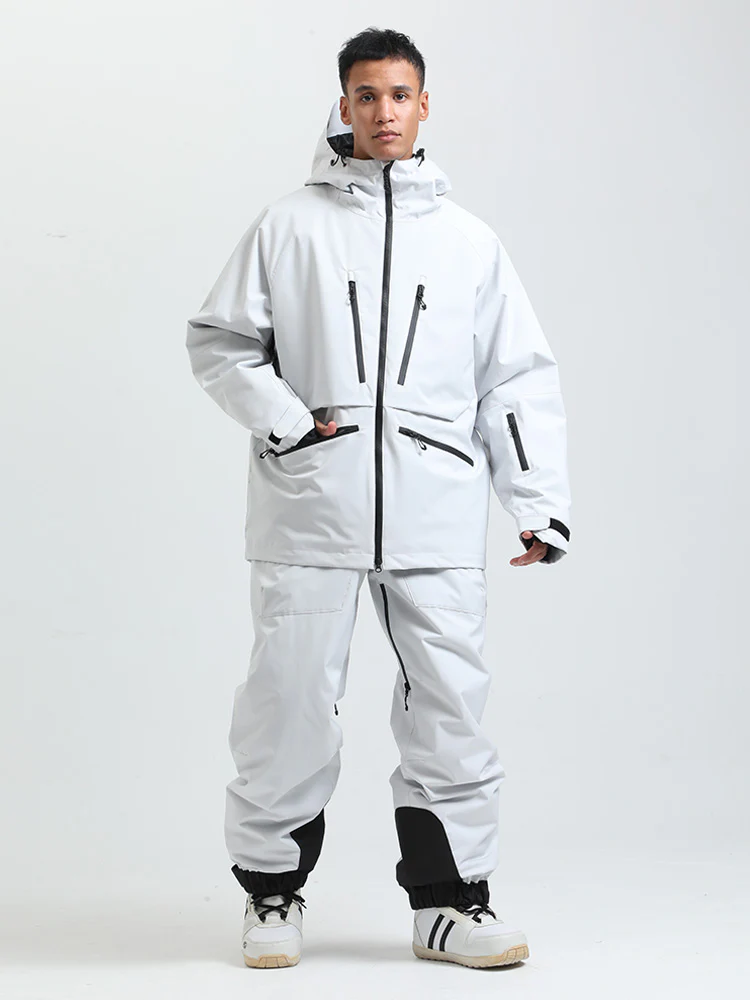 Men's Gsou Snow Durable Mountain Pro All Function Cargo Snow Suit - Image 25