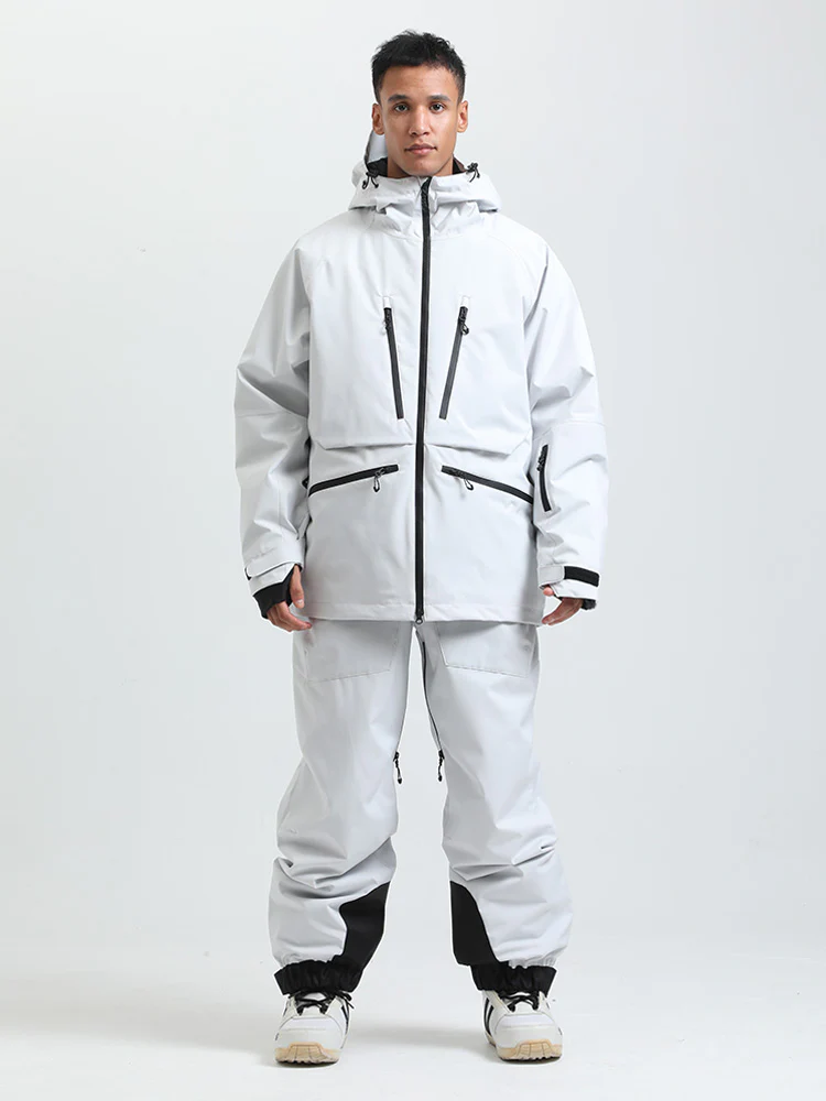 Men's Gsou Snow Durable Mountain Pro All Function Cargo Snow Suit - Image 26