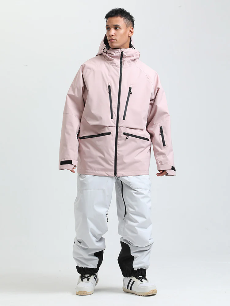 Men's Gsou Snow Durable Mountain Pro All Function Cargo Snow Suit - Image 31
