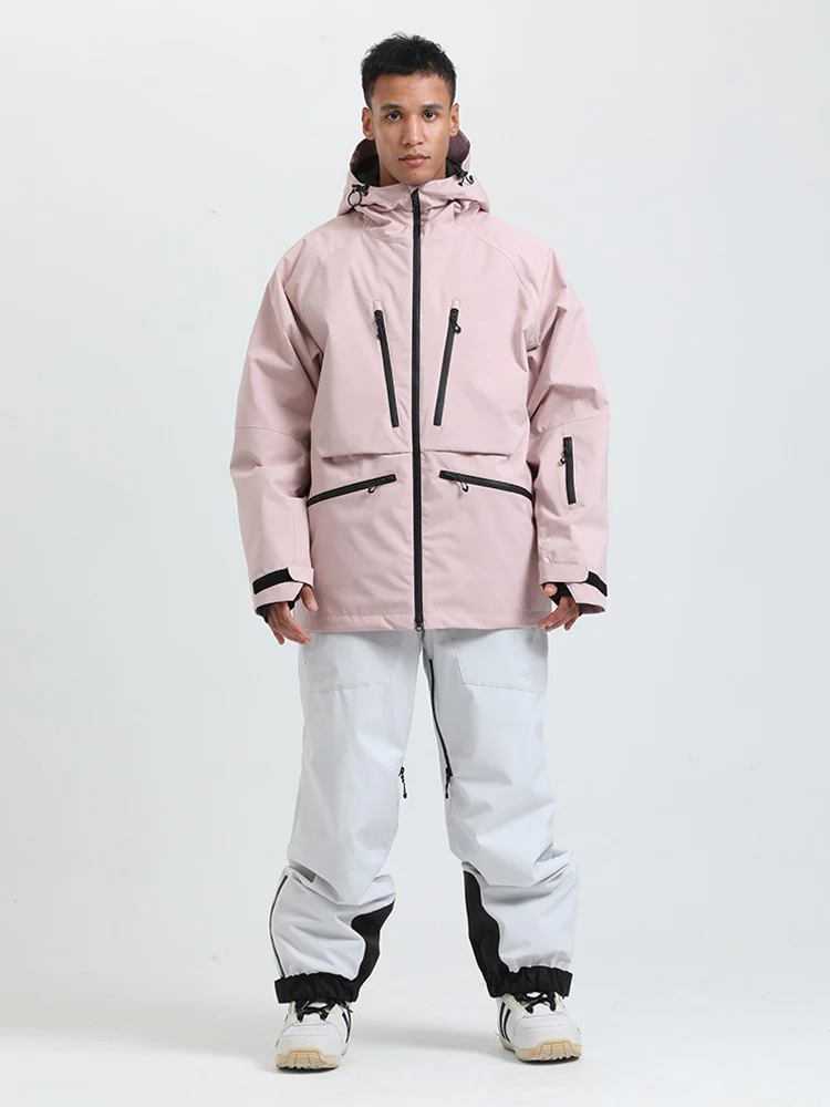 Men's Gsou Snow Durable Mountain Pro All Function Cargo Snow Suit - Image 32