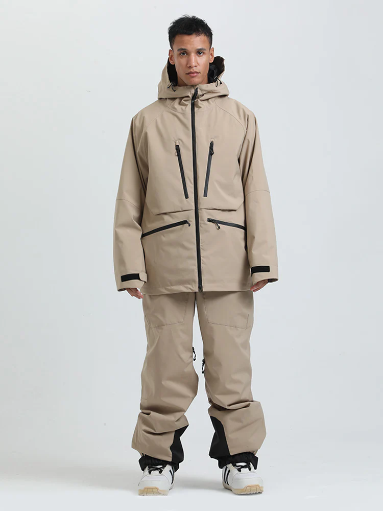 Men's Gsou Snow Durable Mountain Pro All Function Cargo Snow Suit - Image 4