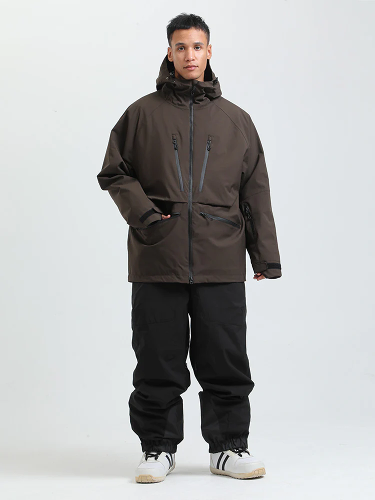 Men's Gsou Snow Durable Mountain Pro All Function Cargo Snow Suit - Image 5