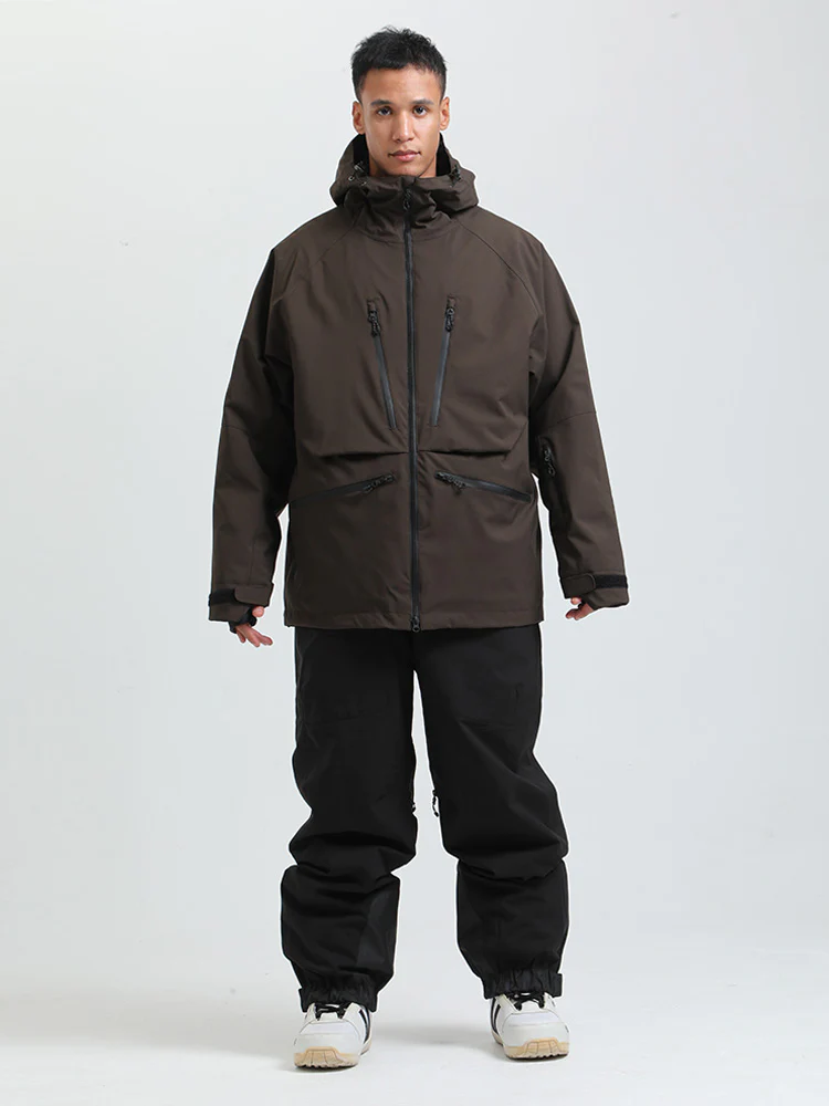 Men's Gsou Snow Durable Mountain Pro All Function Cargo Snow Suit - Image 6